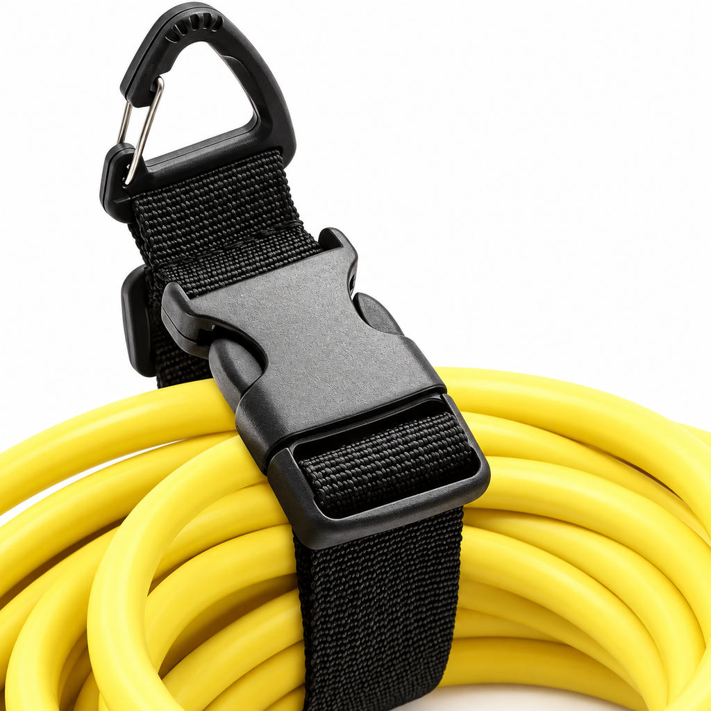 Adjustable Cord Storage Straps - 45 cm, 4-Pack