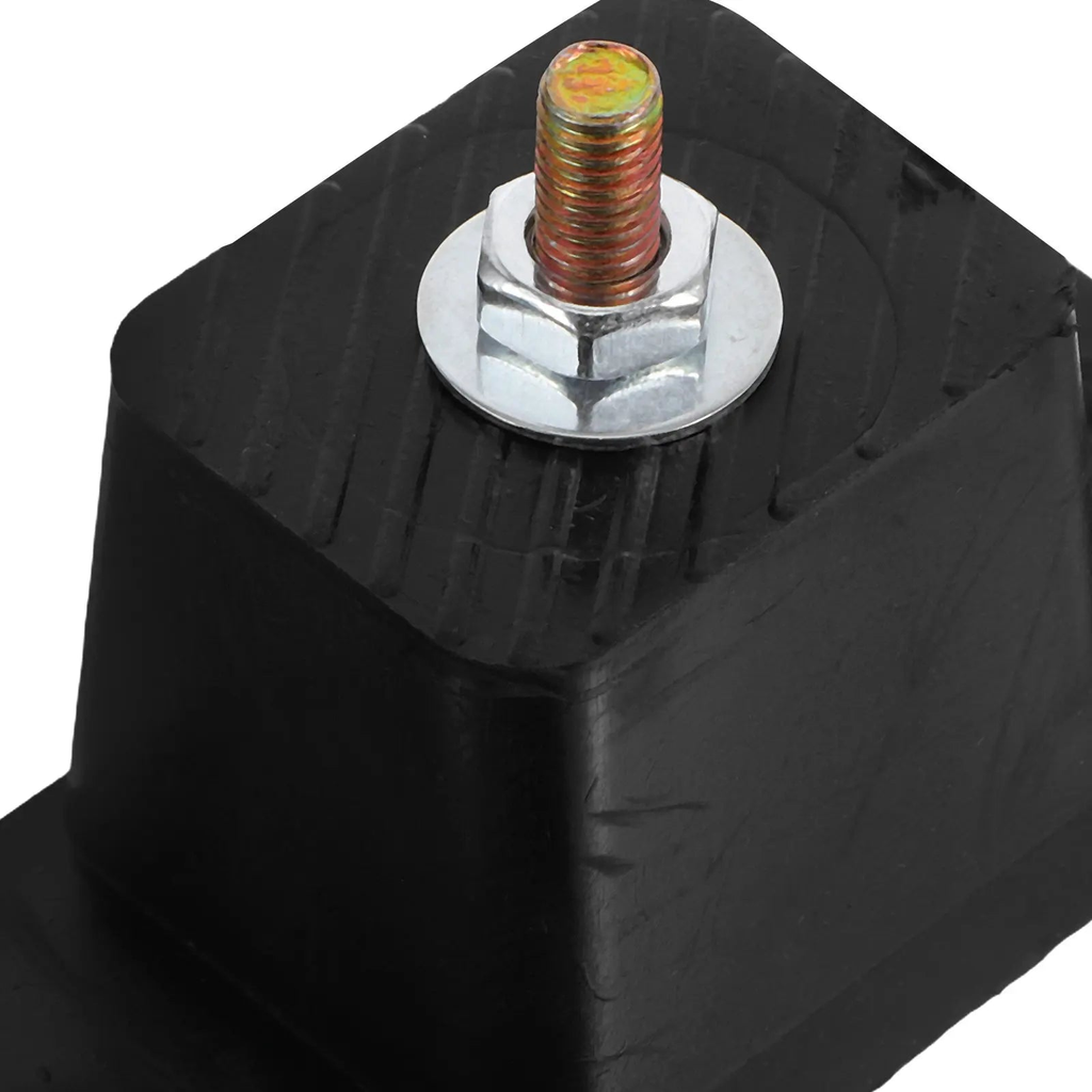 Rubber Anti-Vibration Mounting Feet - 4-Pack