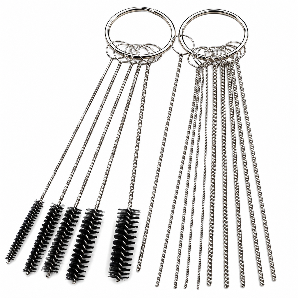 Carburetor Cleaning Brush and Needle Kit