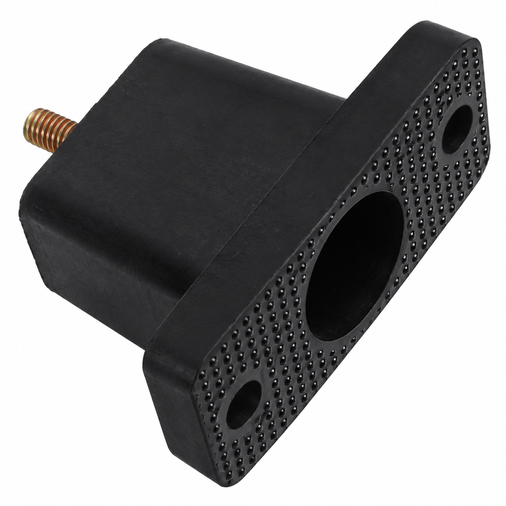 Rubber Anti-Vibration Mounting Feet - 4-Pack