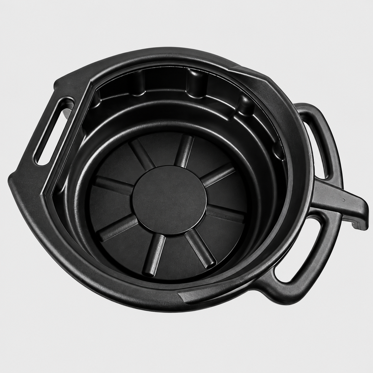 Oil Drain Pan with Three Handles - 10 L